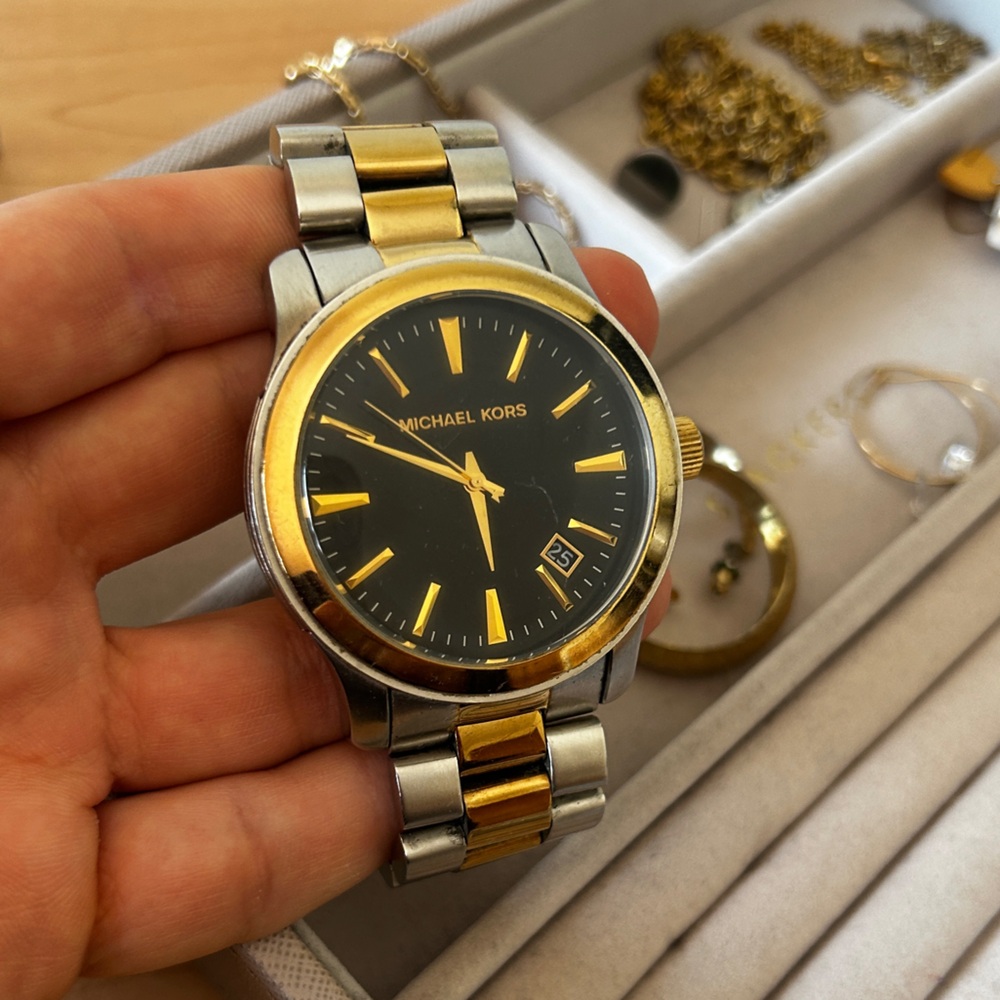 Michael Kors Runway oversized Watch